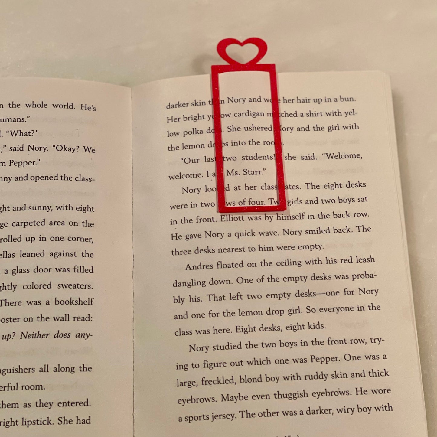 Heart Bookmark